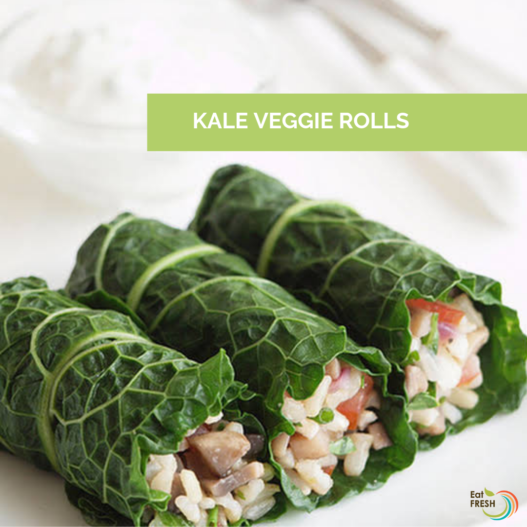 Kale Veggie Rolls