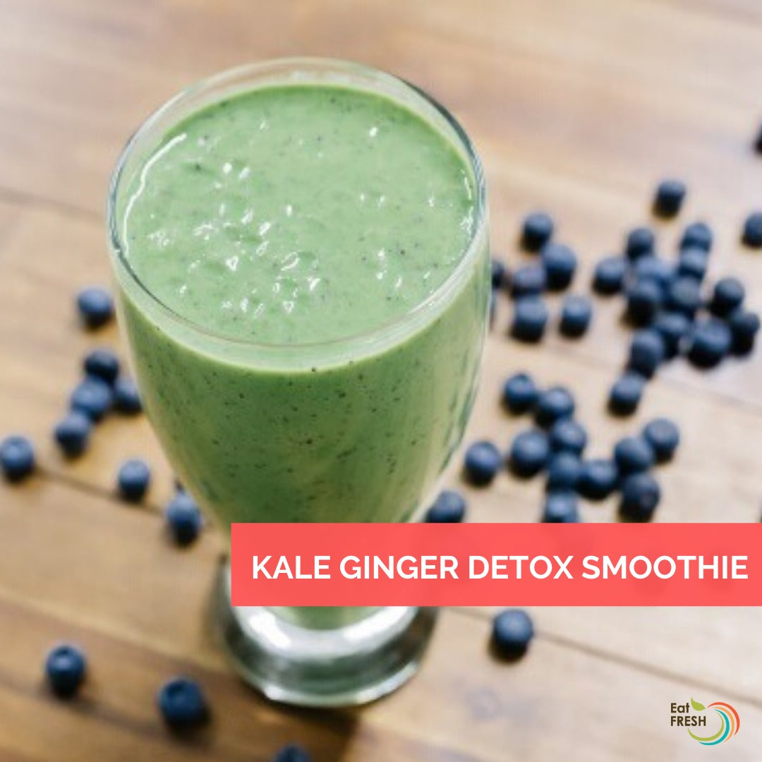 Kale Ginger Detox Smoothie