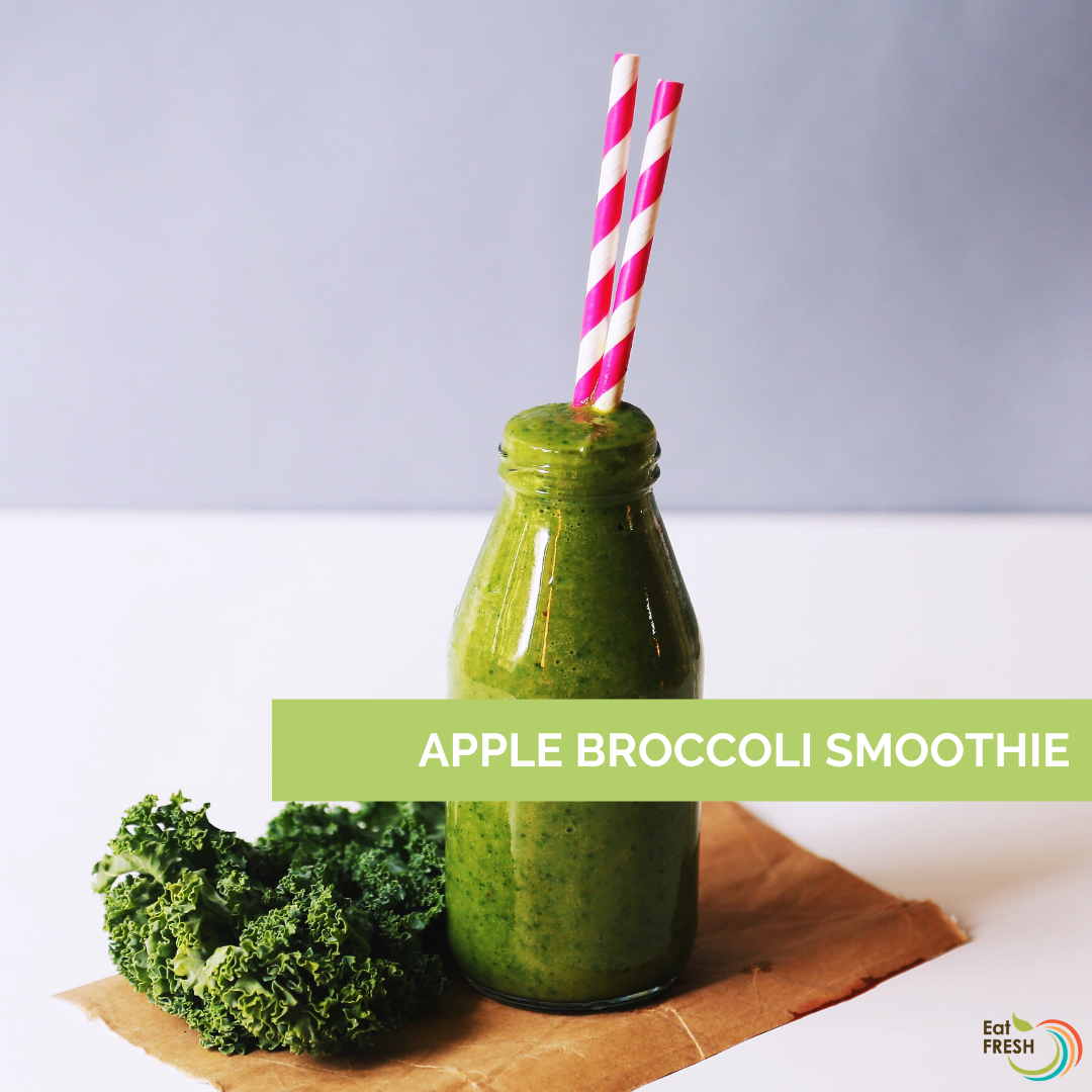 Apple Broccoli Smoothie