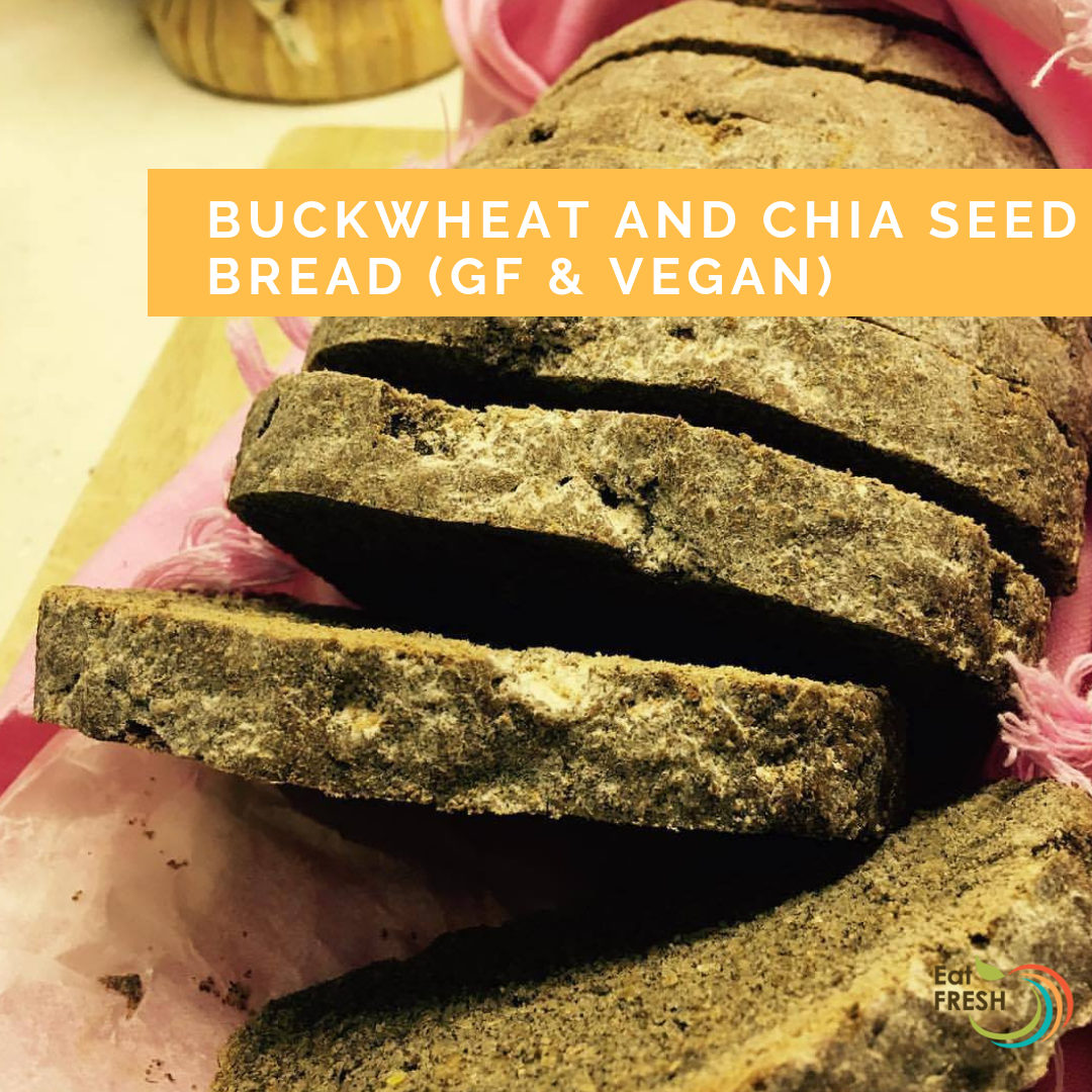 Buckwheat and Chia Seed Bread (GF & VG)