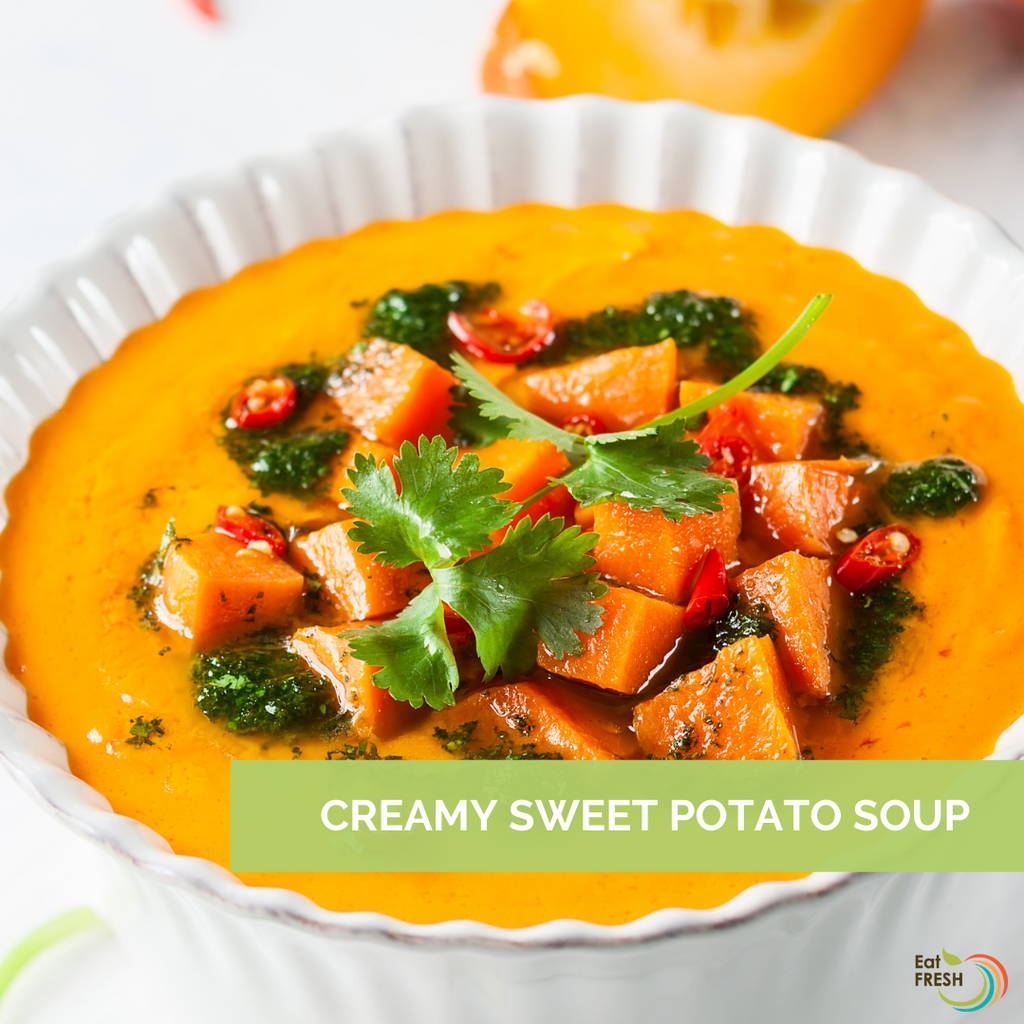 Creamy Sweet Potato Soup – Eat FRESH HK