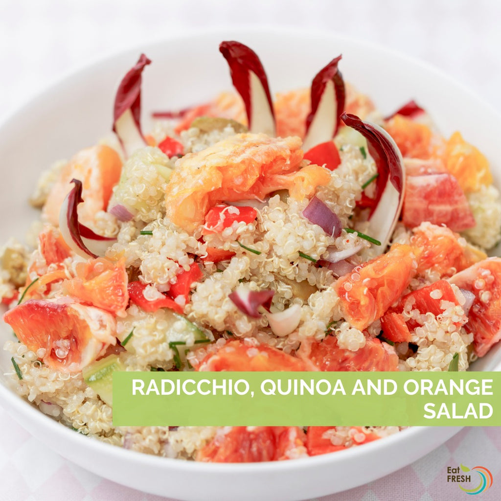 Radicchio, Quinoa and Orange Salad – Eat FRESH HK