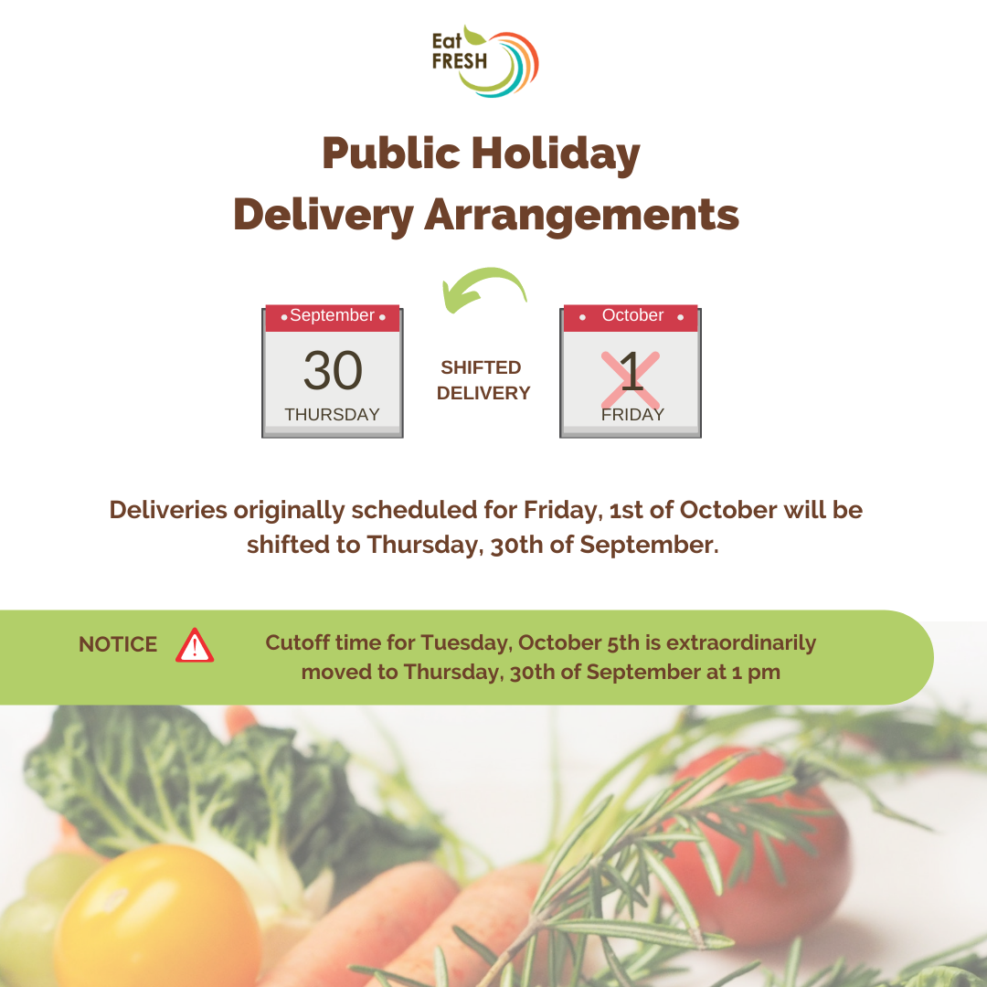 National Day Delivery Arrangement
