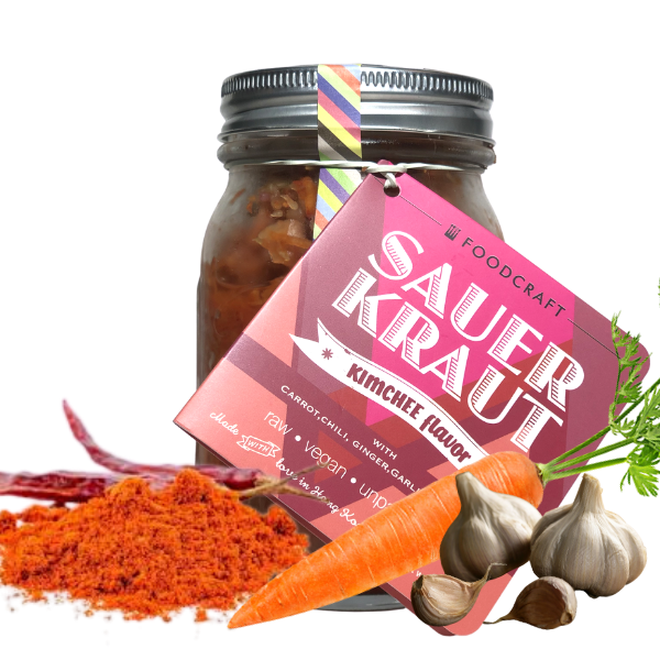 Living Sauerkraut Unpasteurized Kimchee 400g