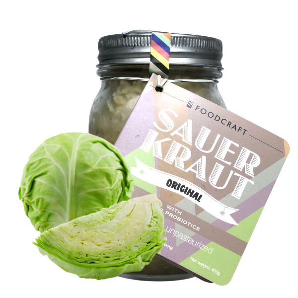 Living Sauerkraut Unpasteurized Original 400g Living Sauerkraut Unpasteurized Original 400g