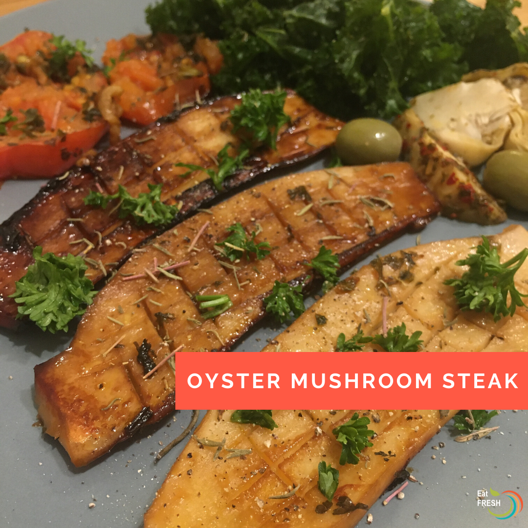 Oyster Mushroom Steak