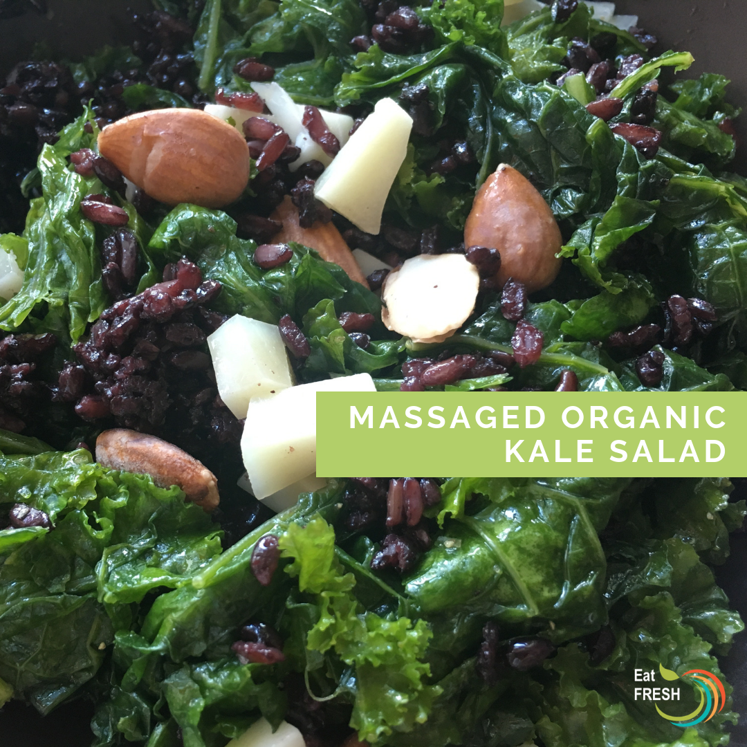 Massaged Organic Kale Salad