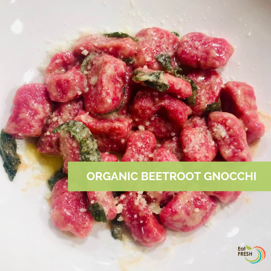 Organic Beetroot Gnocchi