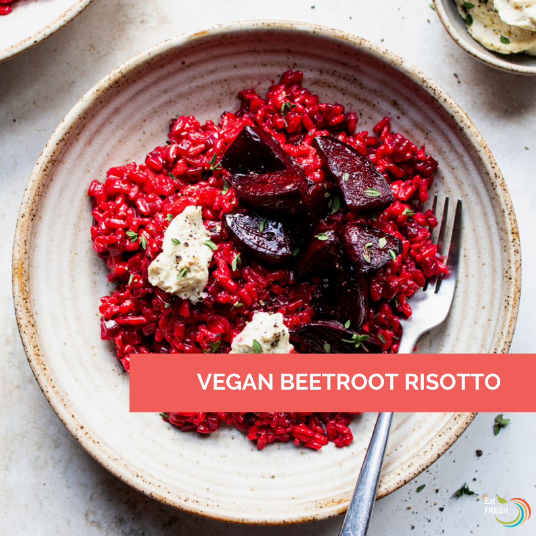 Vegan Beetroot Risotto