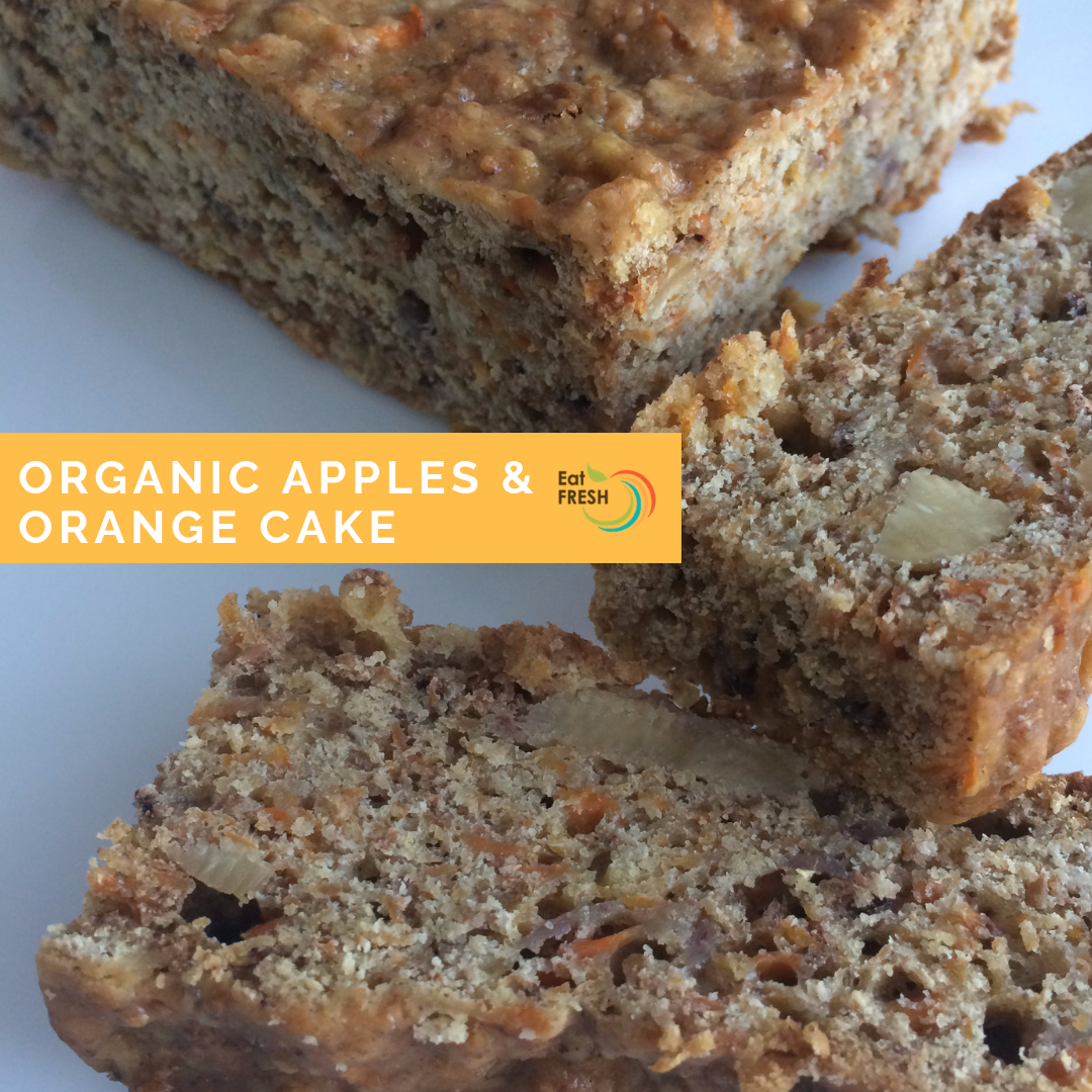 Organic Apples & Orange Cake