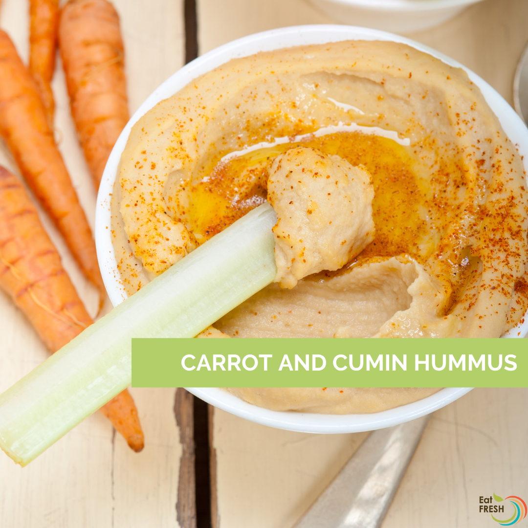 Carrot and Cumin Hummus