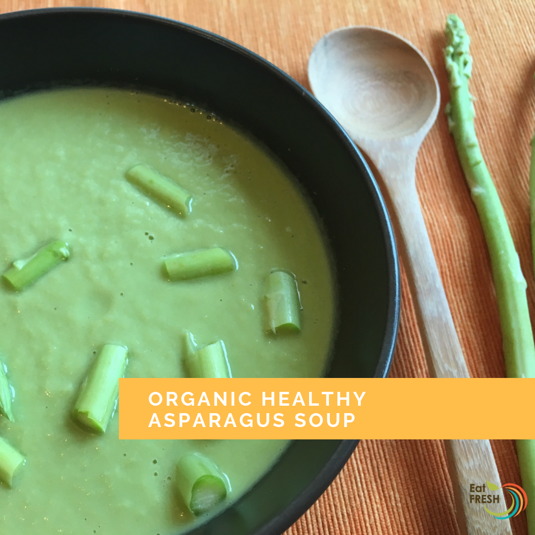 Organic Healthy Asparagus Soup