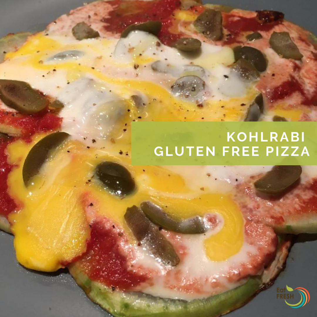Kohlrabi Gluten Free Pizza