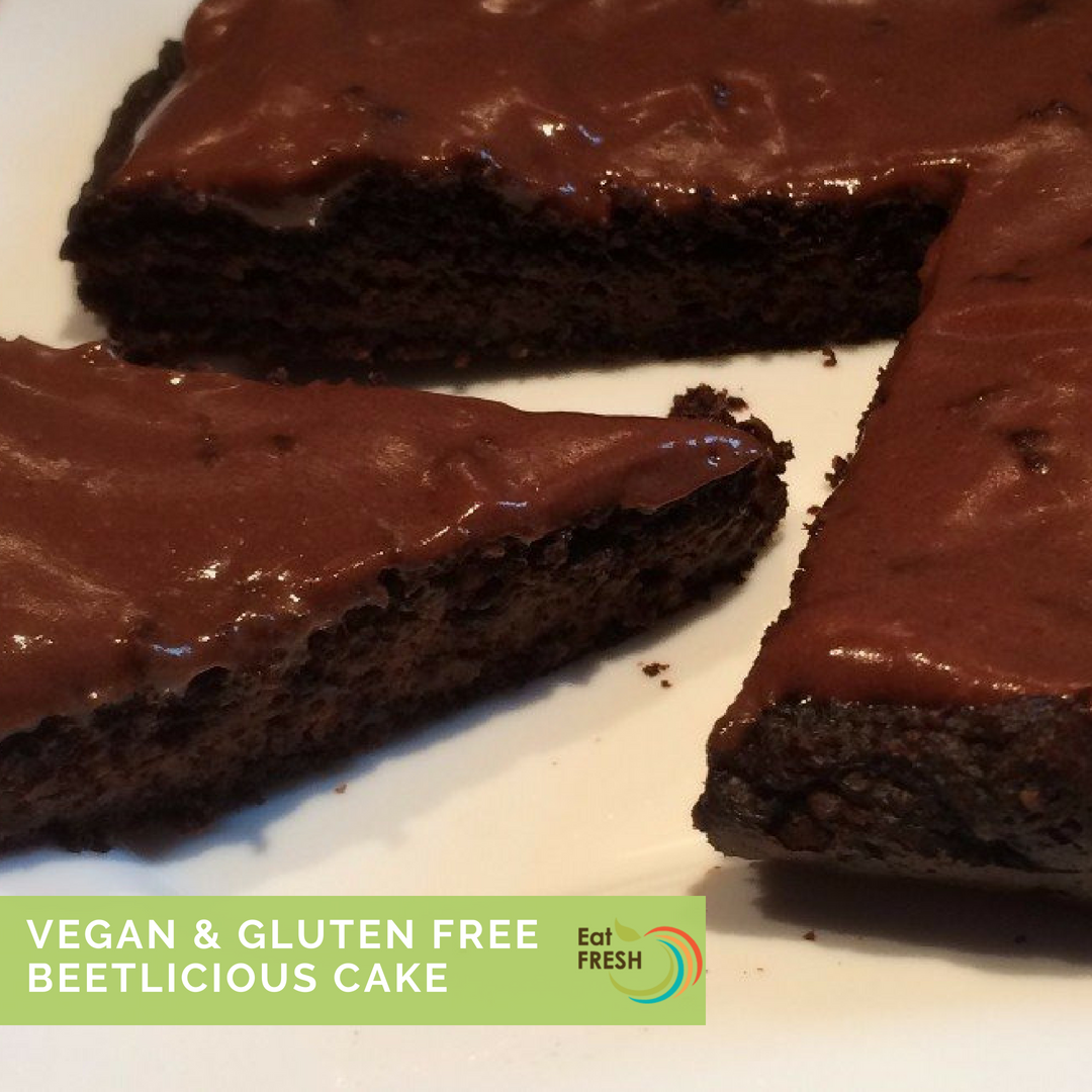 Vegan GF Beetlicious Cake