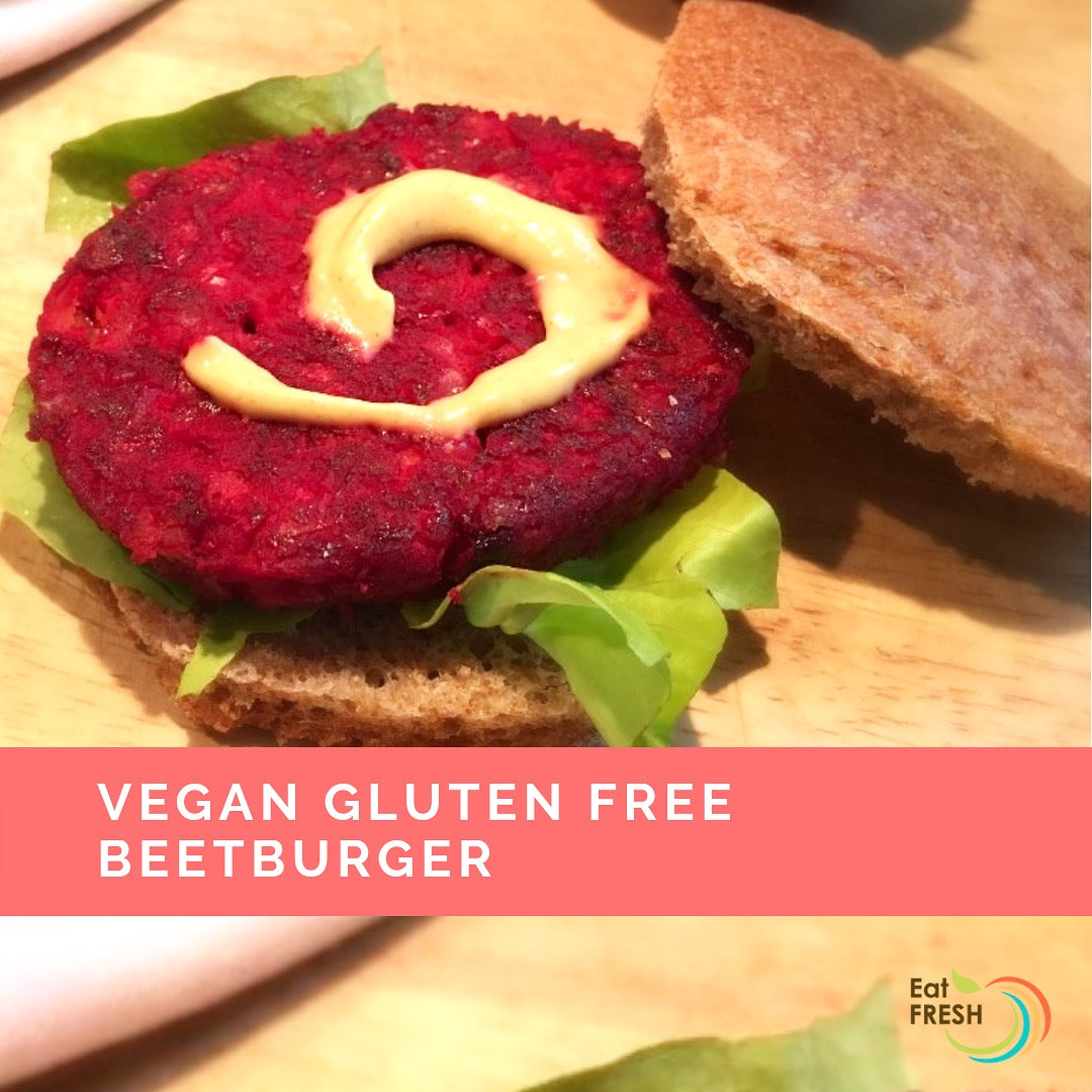 Vegan Gluten Free Beetburger