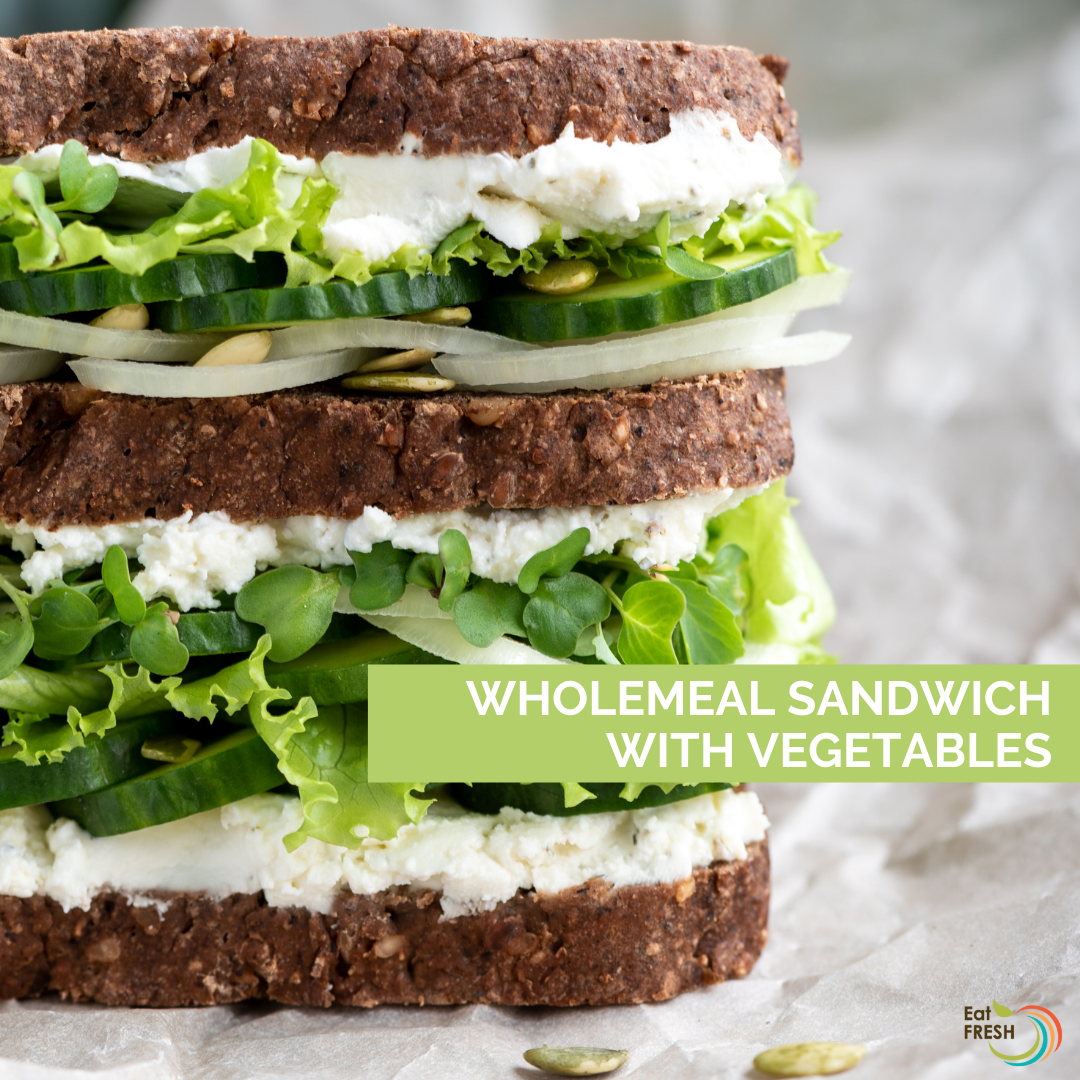 Wholemeal Sandwich with Vegetables