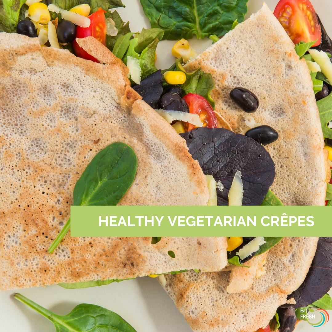 Healthy Vegetarian Crêpes