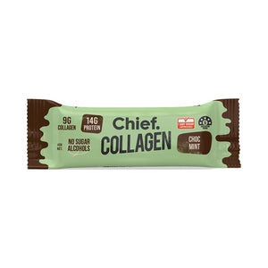 Chief. Collagen Protein Bar - Choco Mint