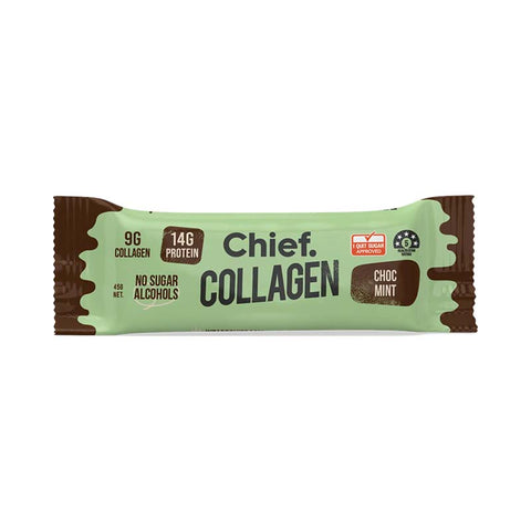 Chief. Collagen Protein Bar - Choco Mint
