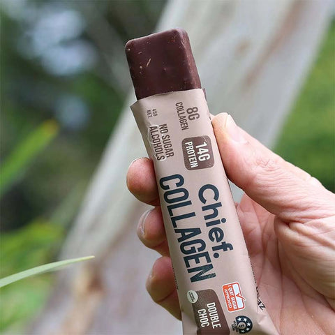 Chief. Collagen Protein Bar - Double Choc