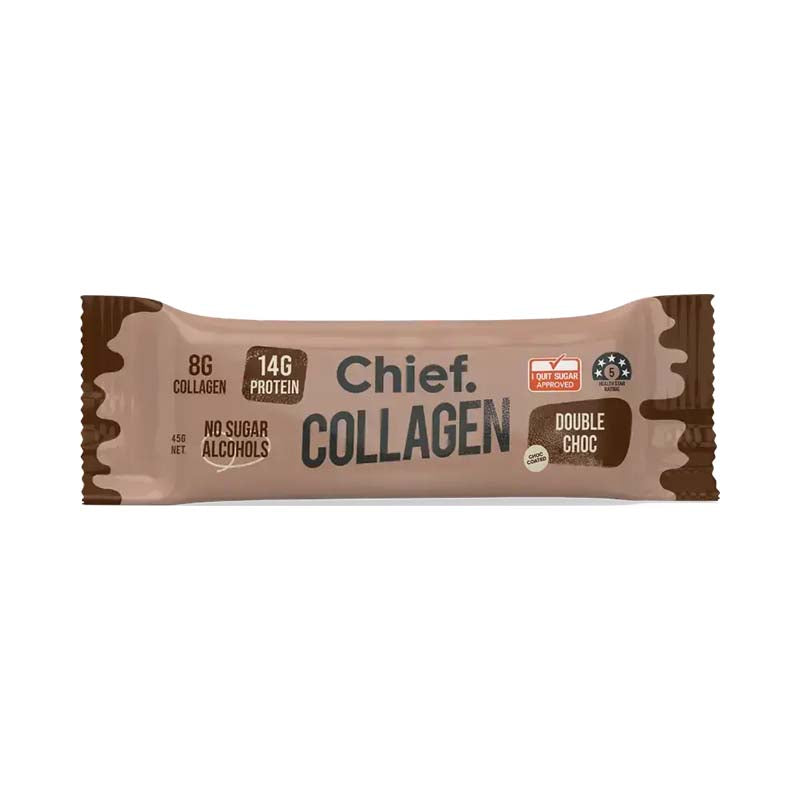 Chief. Collagen Protein Bar - Double Choc