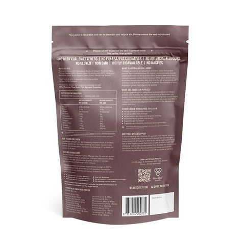 Chief. Grass-fed Collagen Protein Powder – Dark Chocolate