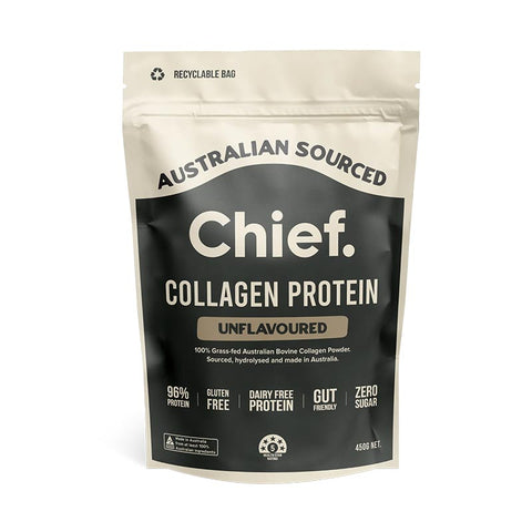 Chief. Grass-fed Collagen Protein Powder – Unflauvered