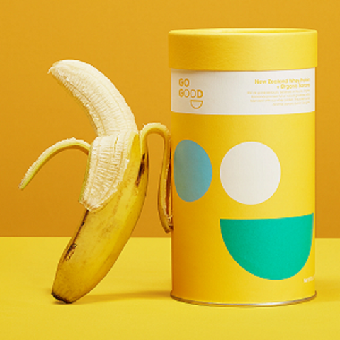 Go Good Whey Protein + Organic Banana 500g