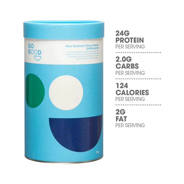 Go Good Whey Protein Unflavoured 500g
