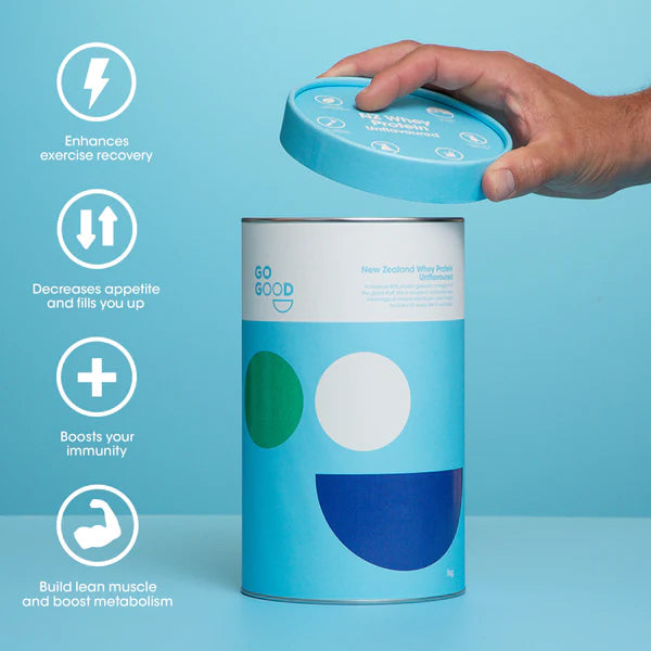 Go Good Whey Protein Unflavoured 500g