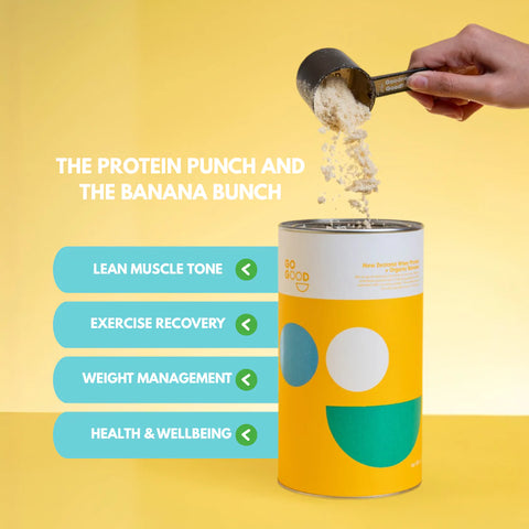 Go Good Whey Protein + Organic Banana 500g