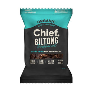 Chief Bilton - Traditional Organic Grass-Fed Beef Snack