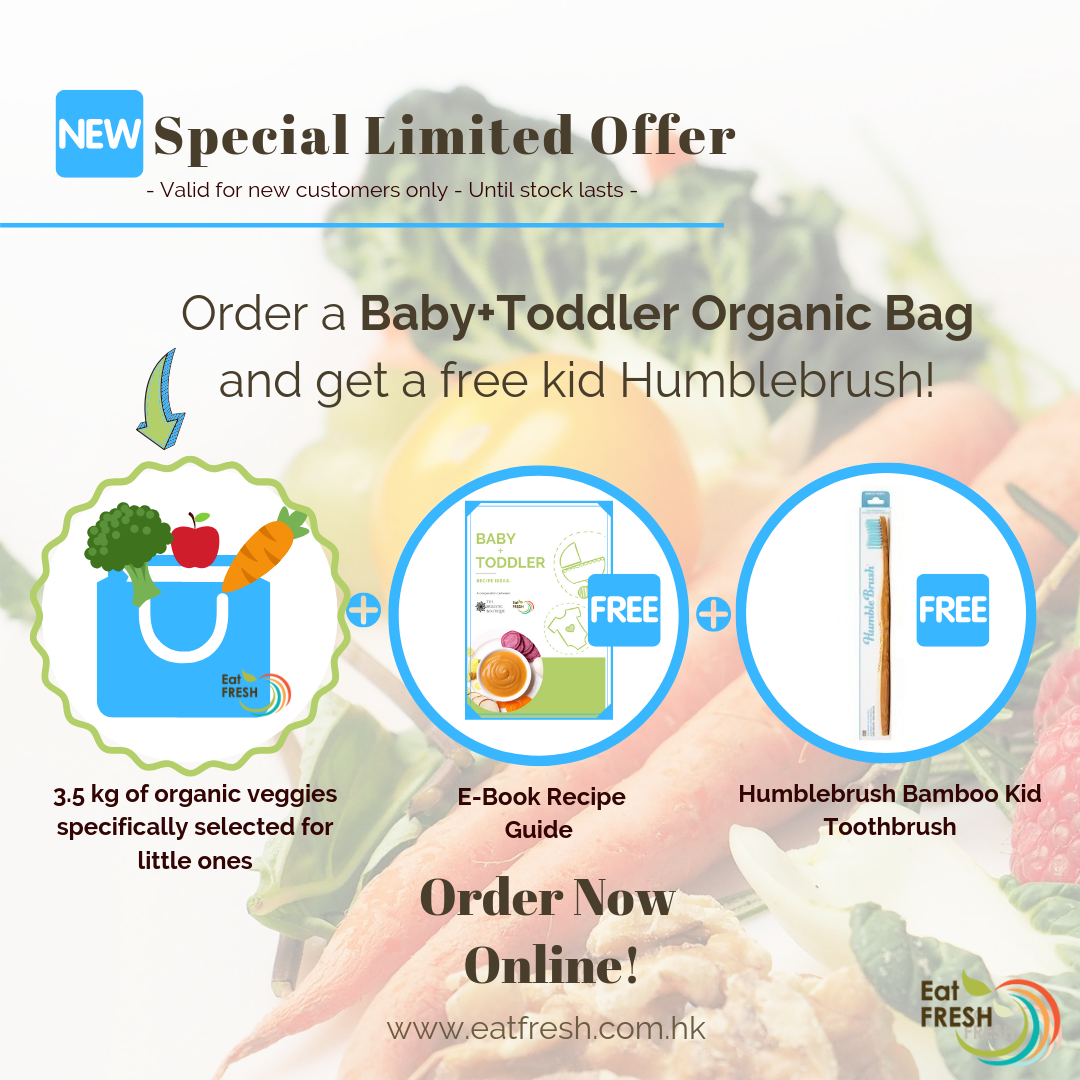 Baby & Toddler Seasonal Organic Bag + FREE e-book recipe guide