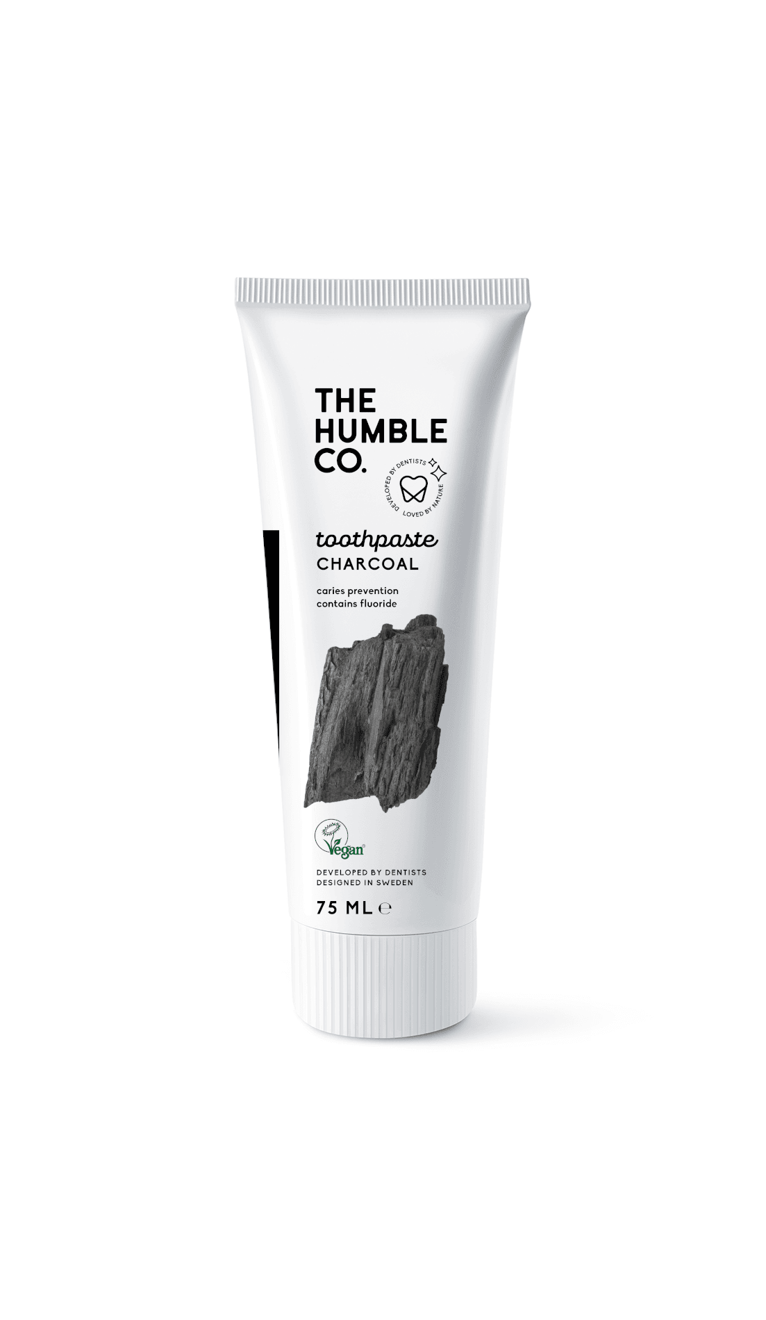 The Humble Co. natural toothpaste – charcoal with fluoride
